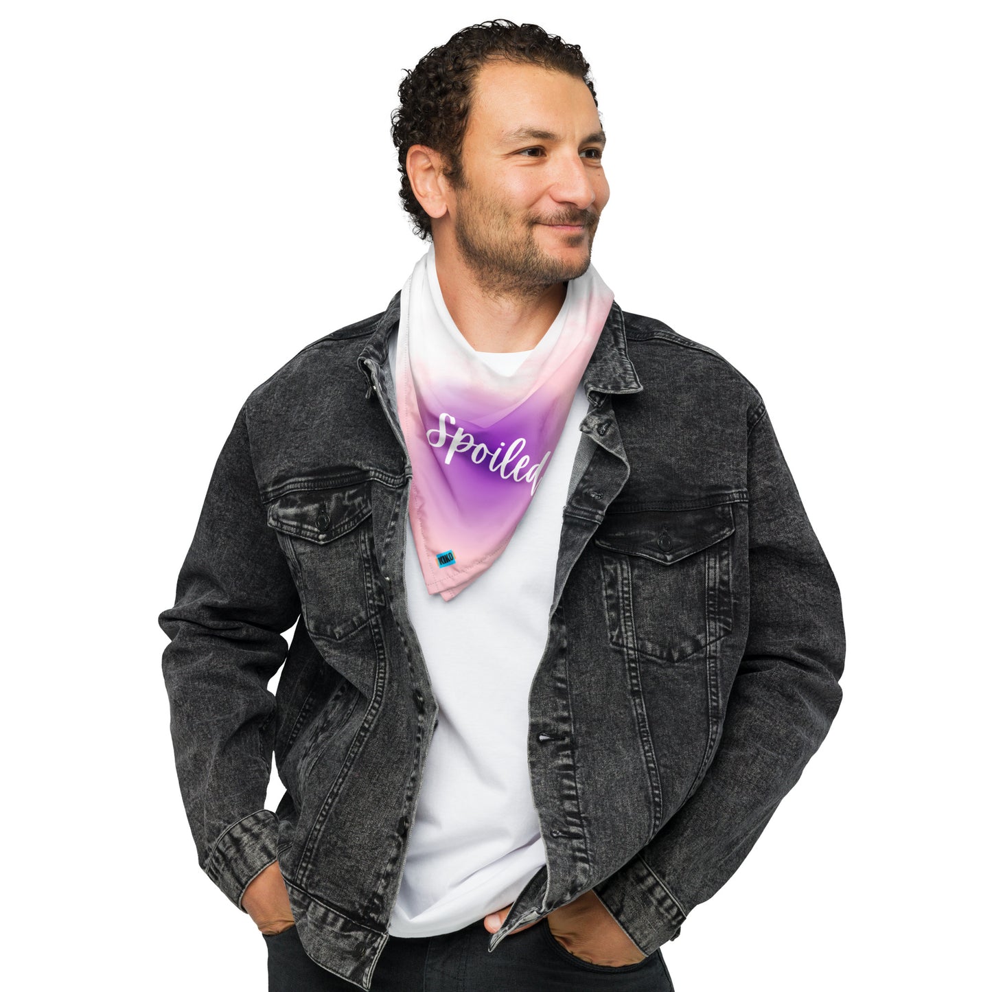 Spoiled Pink Turquoise Bandana
