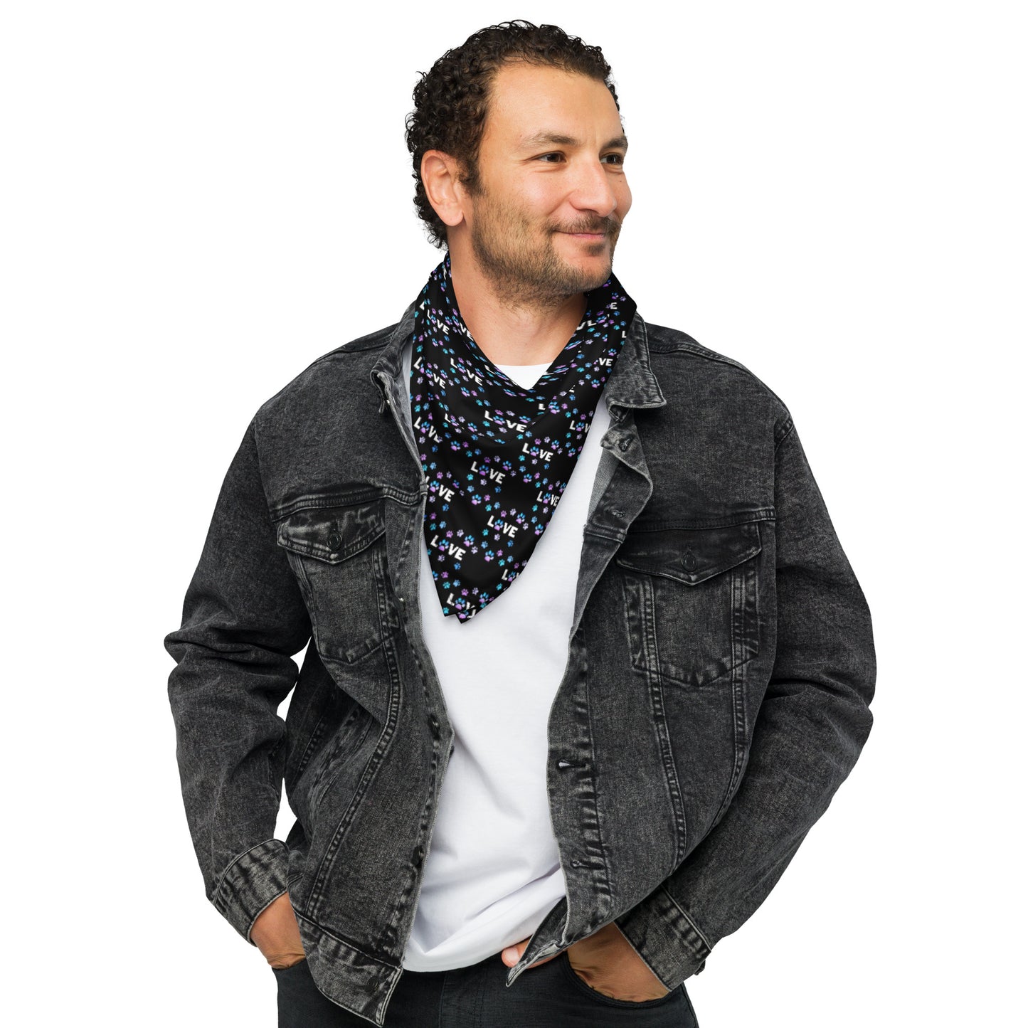 Love Paws All-over print bandana