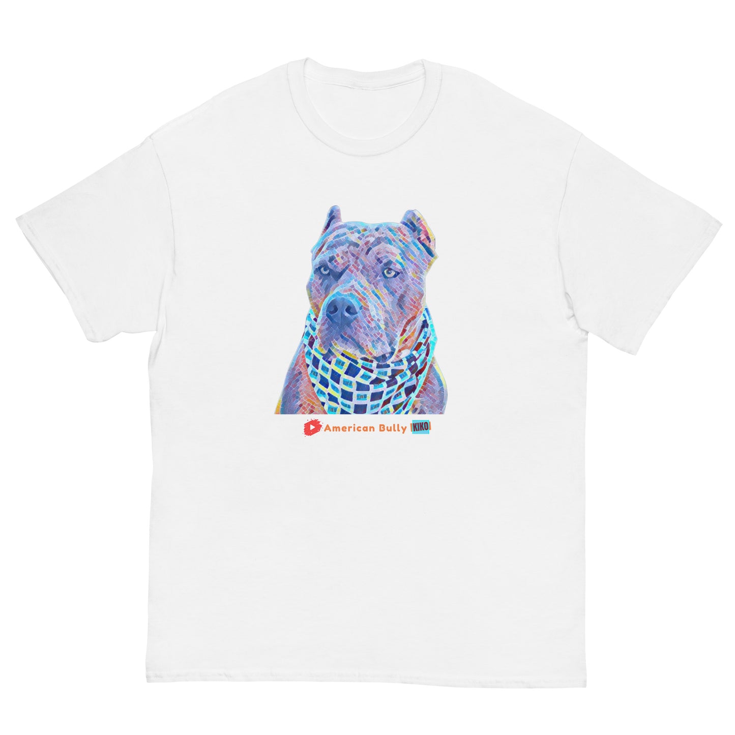 Kiko American Bully Cartoon Graphic Men's Classic Tee