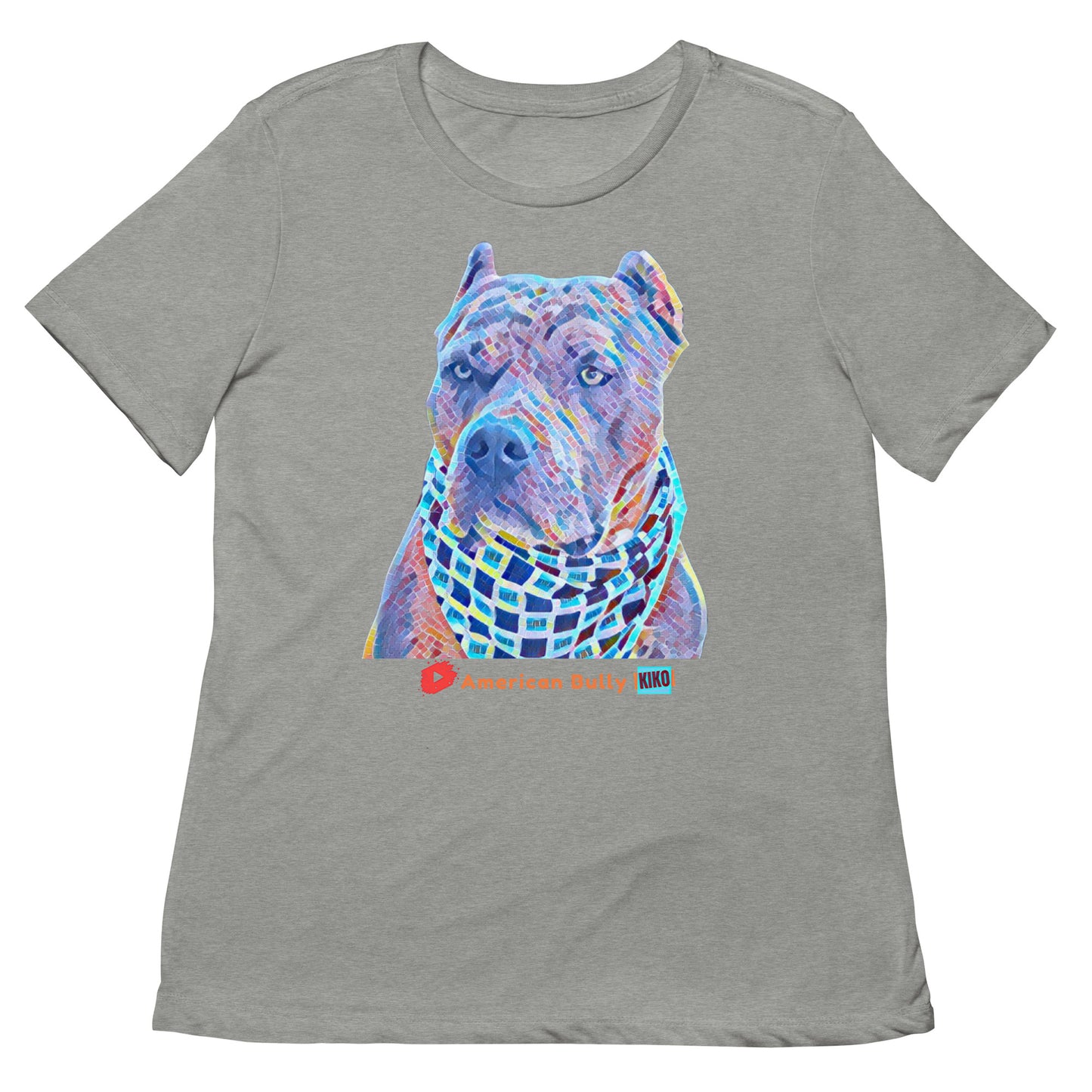 Kiko Cartoon Graphic Women's Tri-Blend