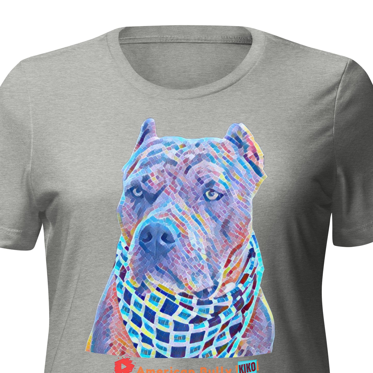 Kiko Cartoon Graphic Women's Tri-Blend