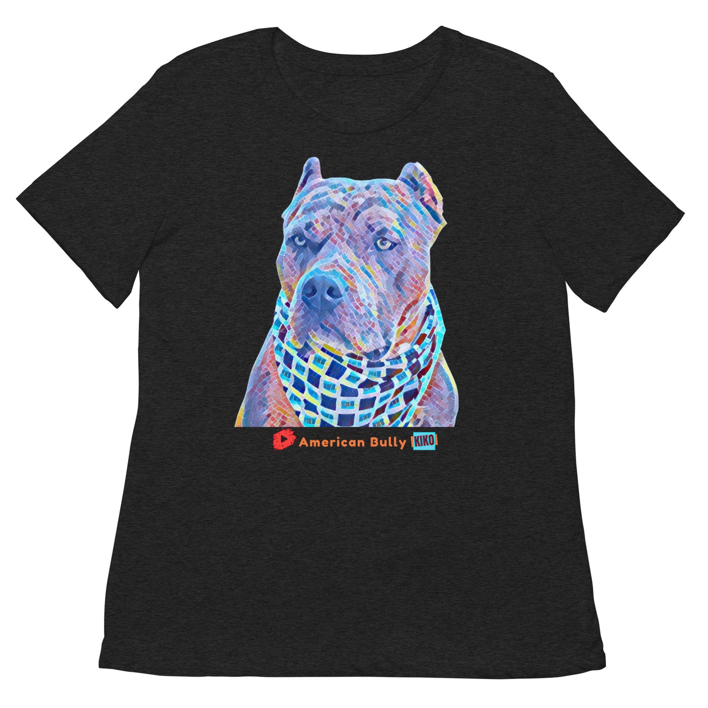 Kiko Cartoon Graphic Women's Tri-Blend