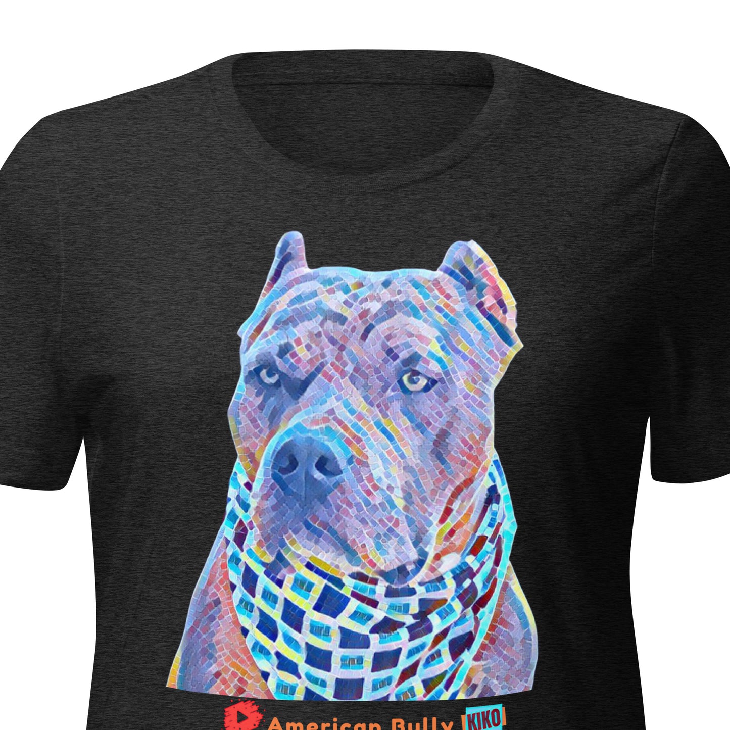 Kiko Cartoon Graphic Women's Tri-Blend