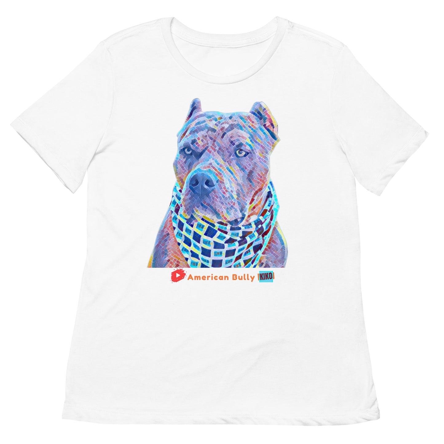 Kiko Cartoon Graphic Women's Tri-Blend