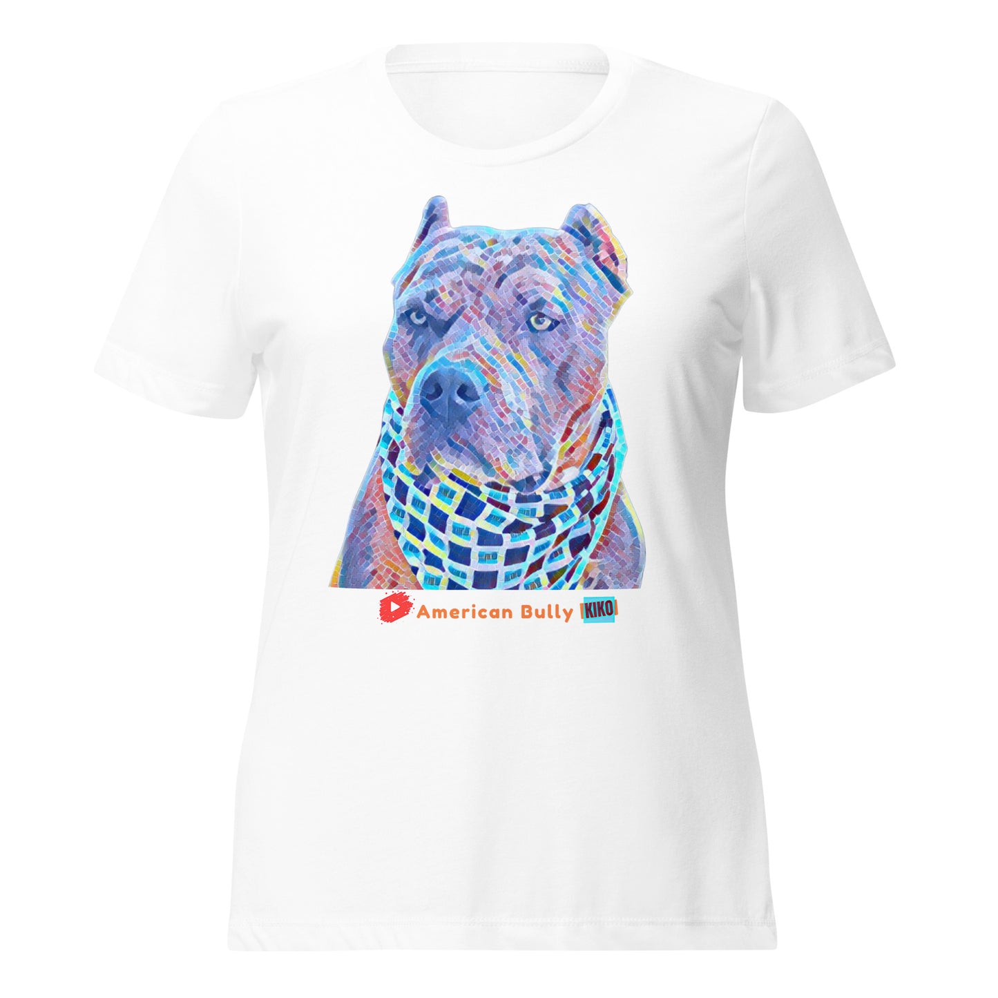 Kiko Cartoon Graphic Women's Tri-Blend