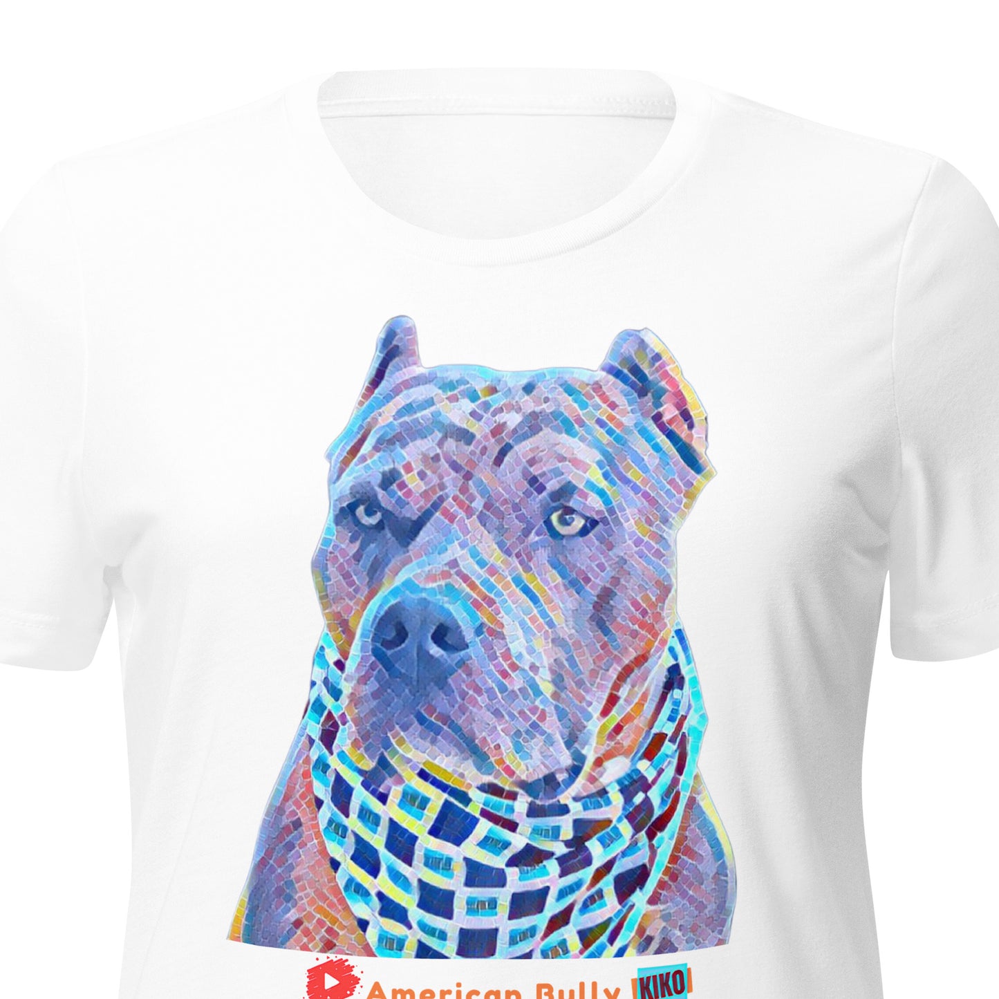 Kiko Cartoon Graphic Women's Tri-Blend