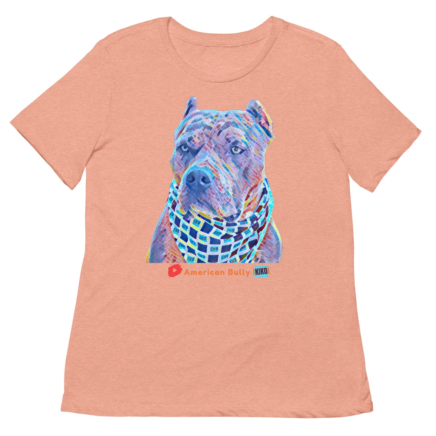 Kiko Cartoon Graphic Women's Tri-Blend
