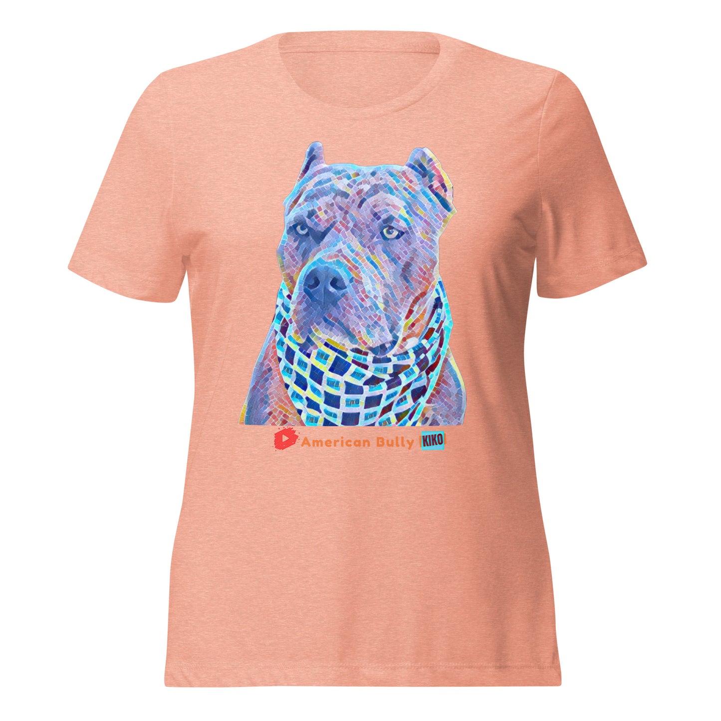Kiko Cartoon Graphic Women's Tri-Blend