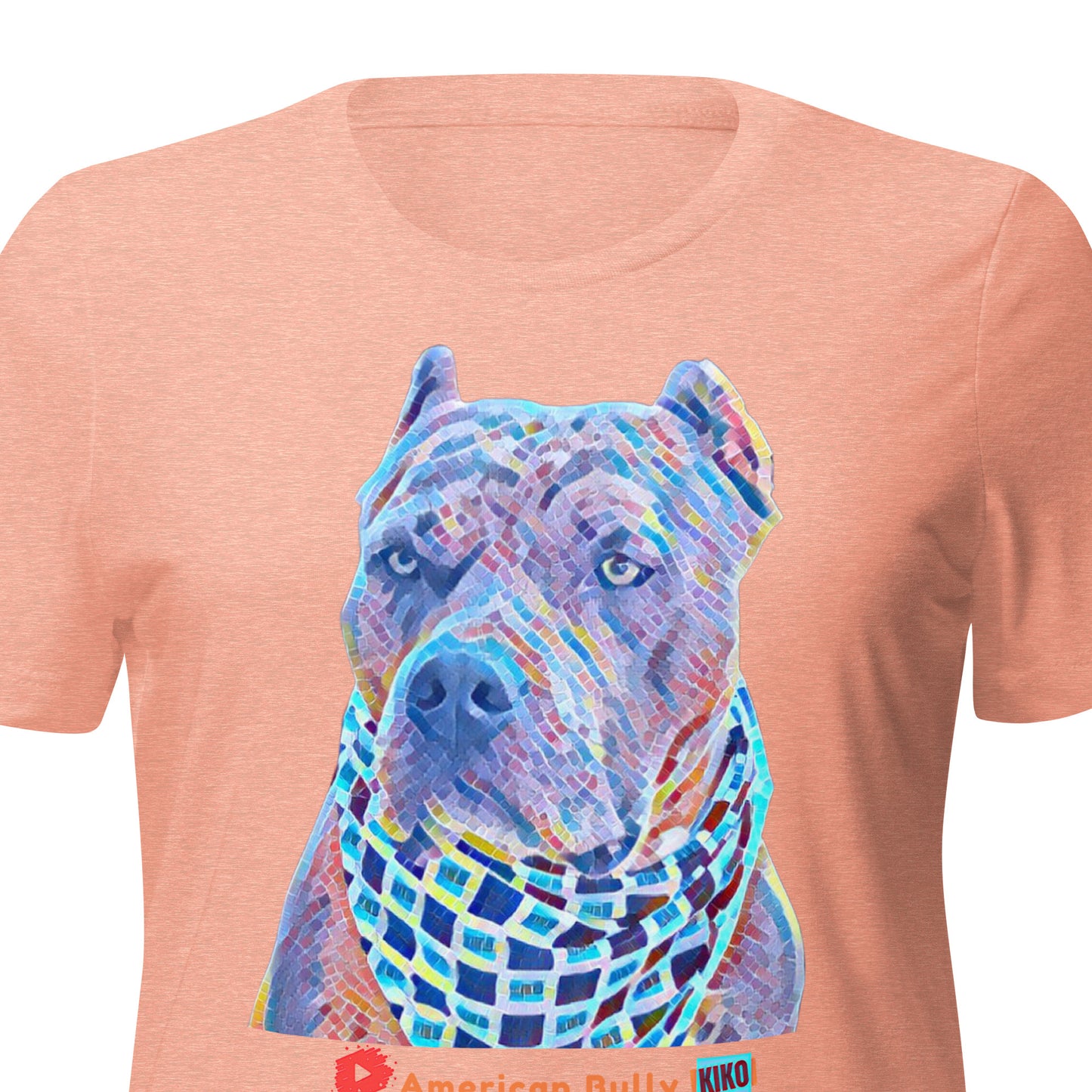 Kiko Cartoon Graphic Women's Tri-Blend