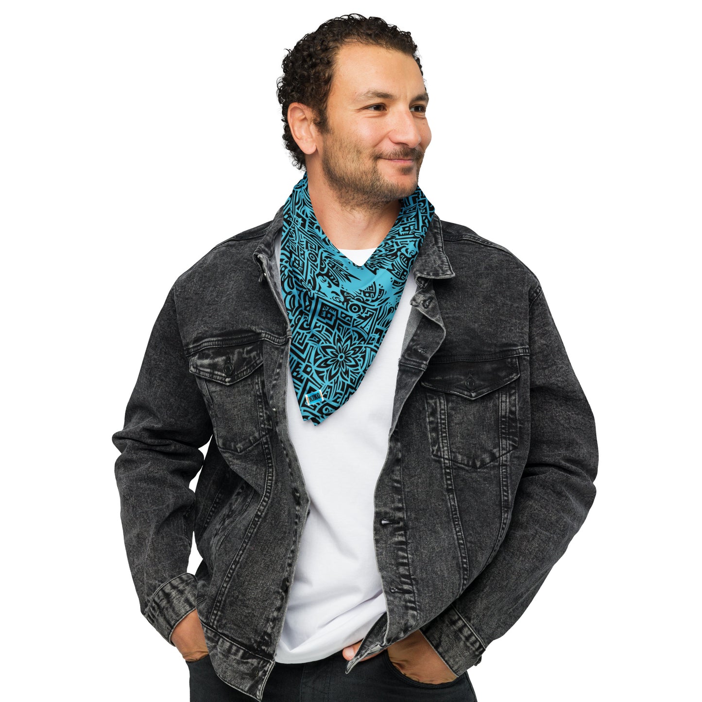 Hawaiian Turquoise Bandana