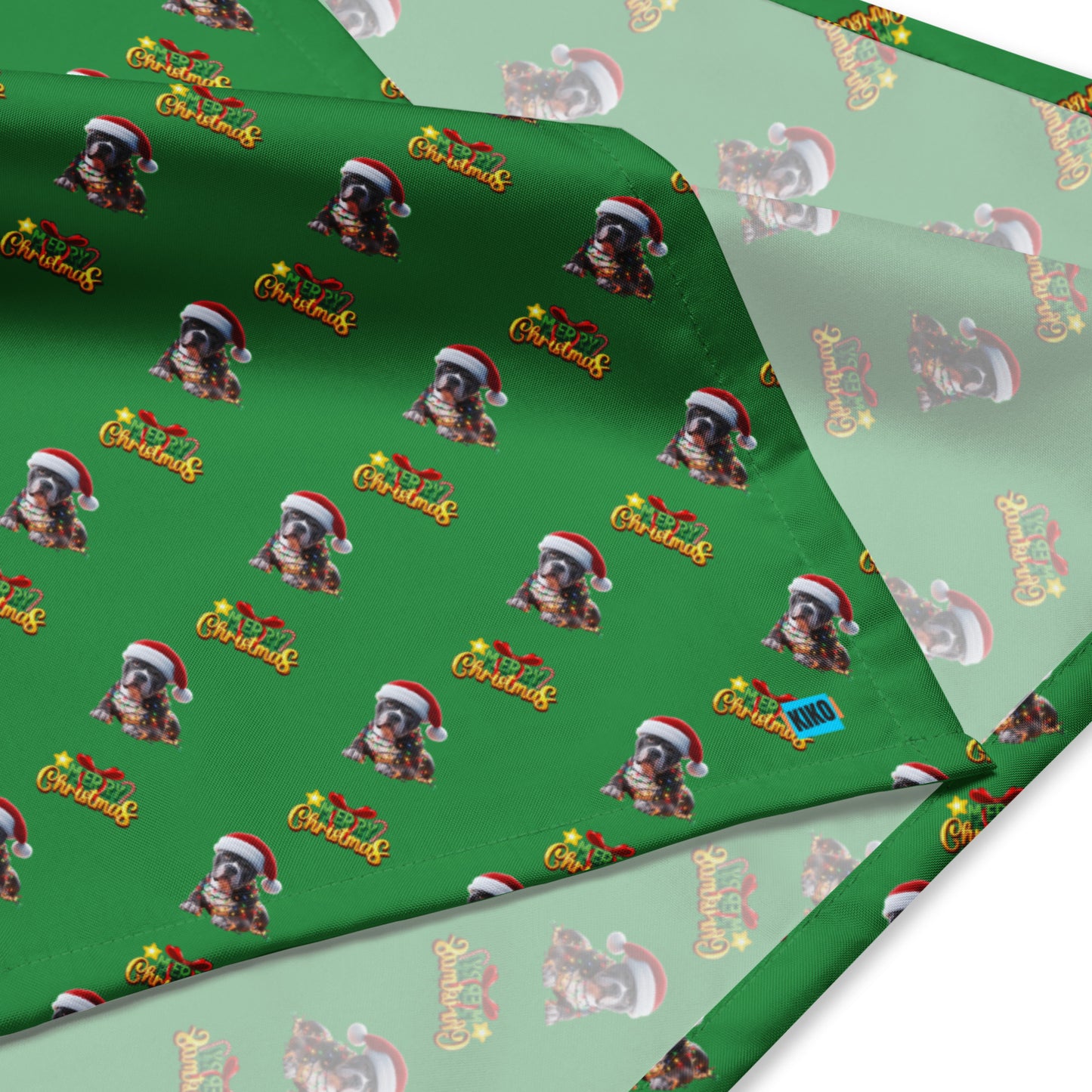 American Bully Pitbull Christmas Bandana