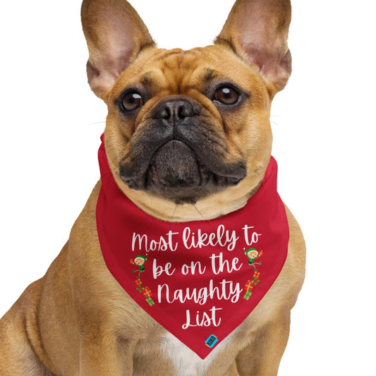 Most Likely to be on The Naughty List Bandana