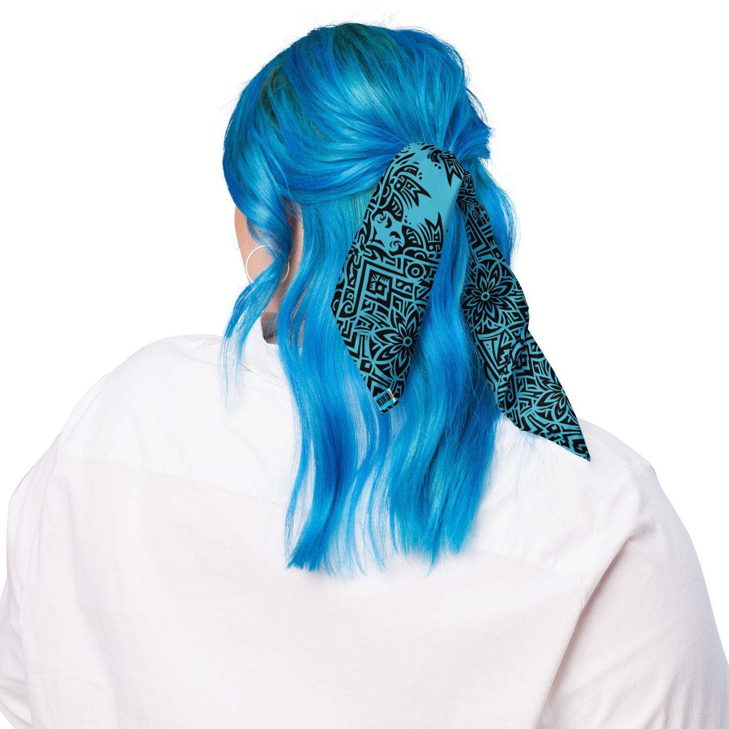 Hawaiian Turquoise Bandana