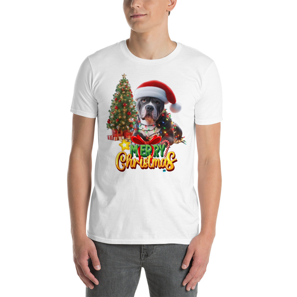 Christmas American Bully Pitbull T-Shirt