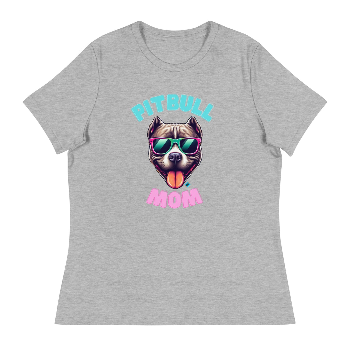 Pitbull Mom Women's Relaxed T-Shirt