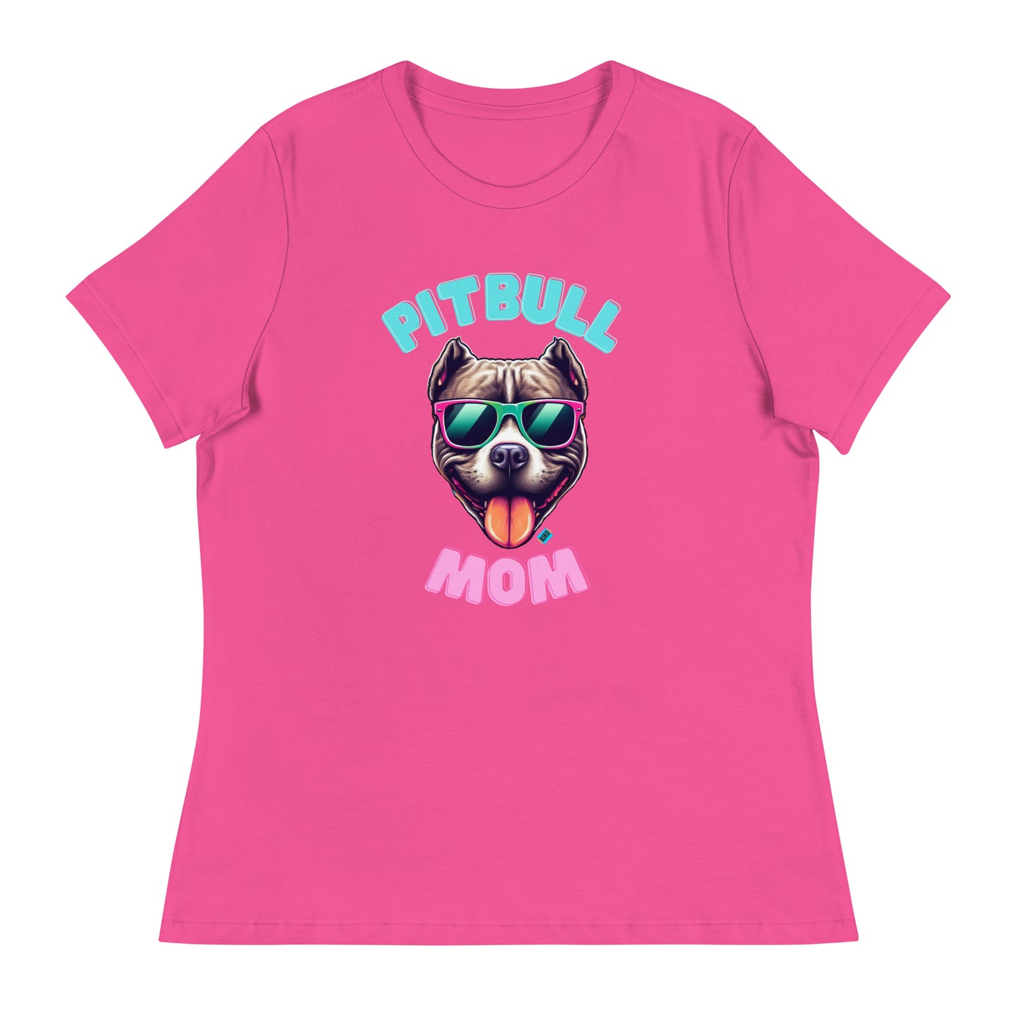 Pitbull Mom Women's Relaxed T-Shirt