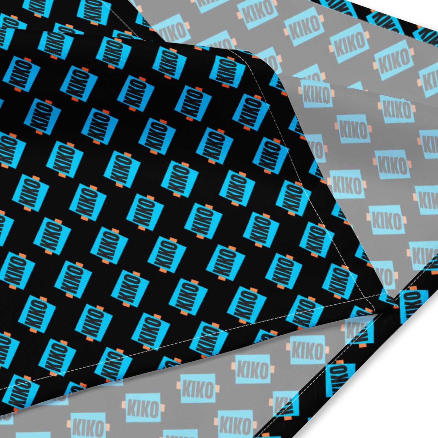 Kiko Black BG All-Over Print Bandana