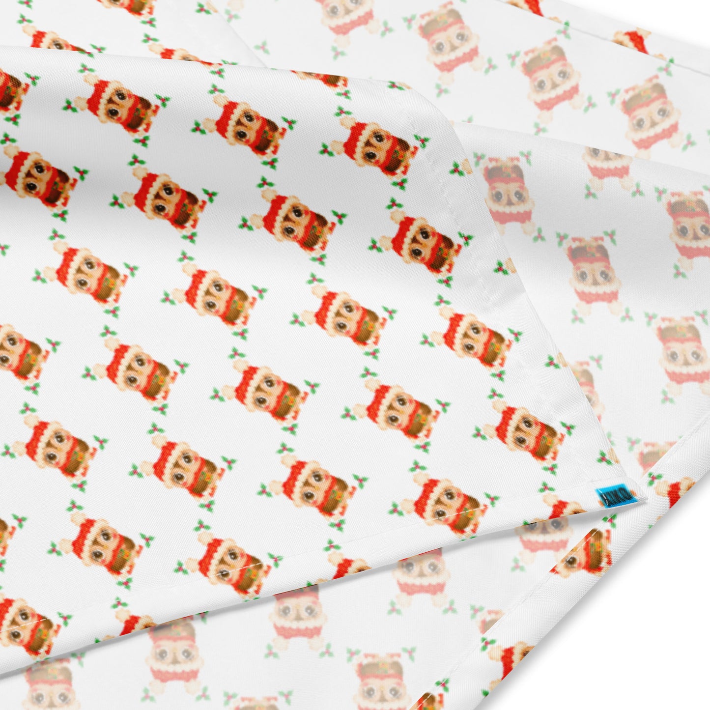 Christmas Owl Bandana