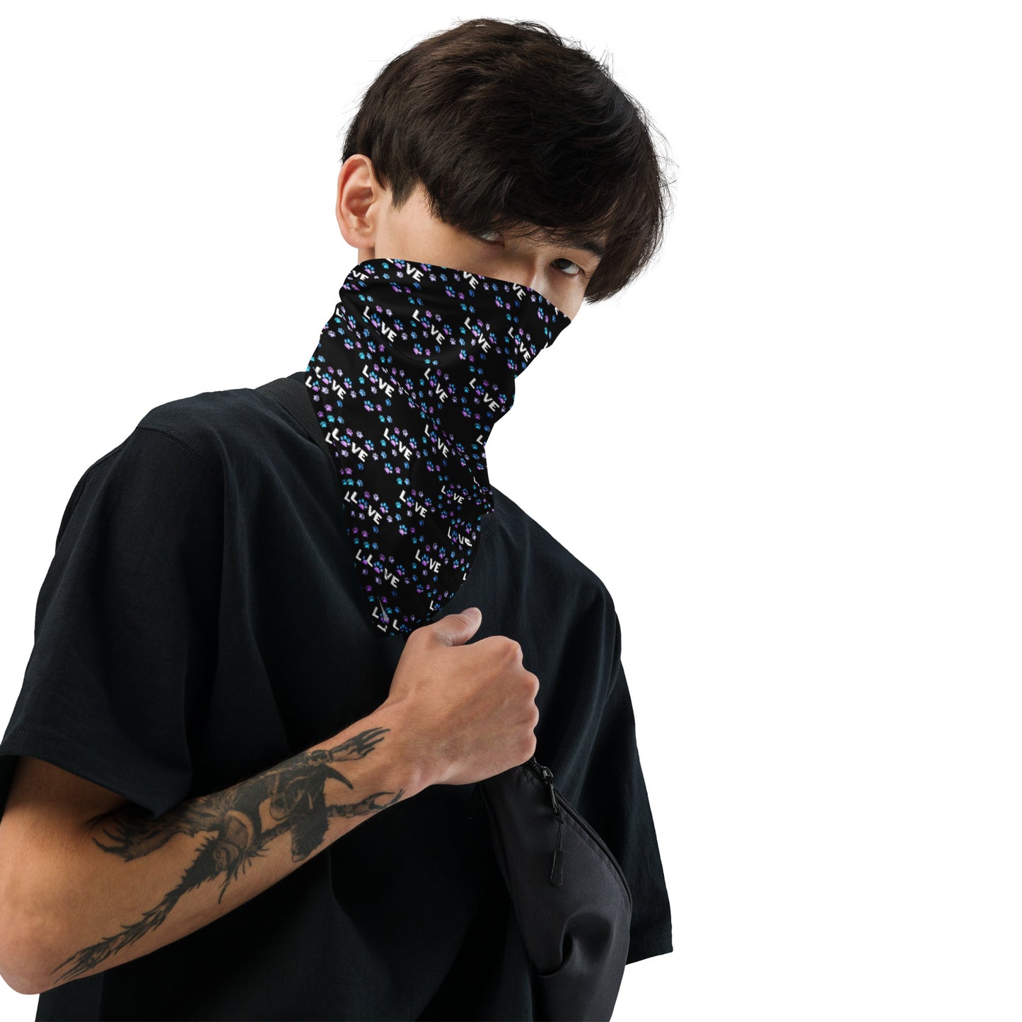 Love Paws All-over print bandana