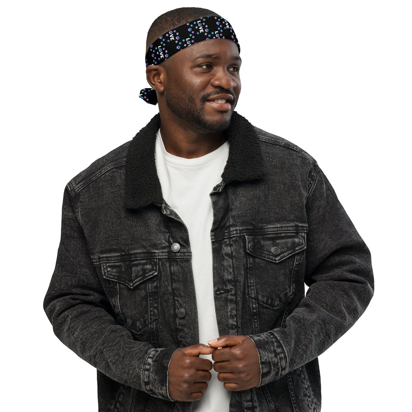 Love Paws All-over print bandana