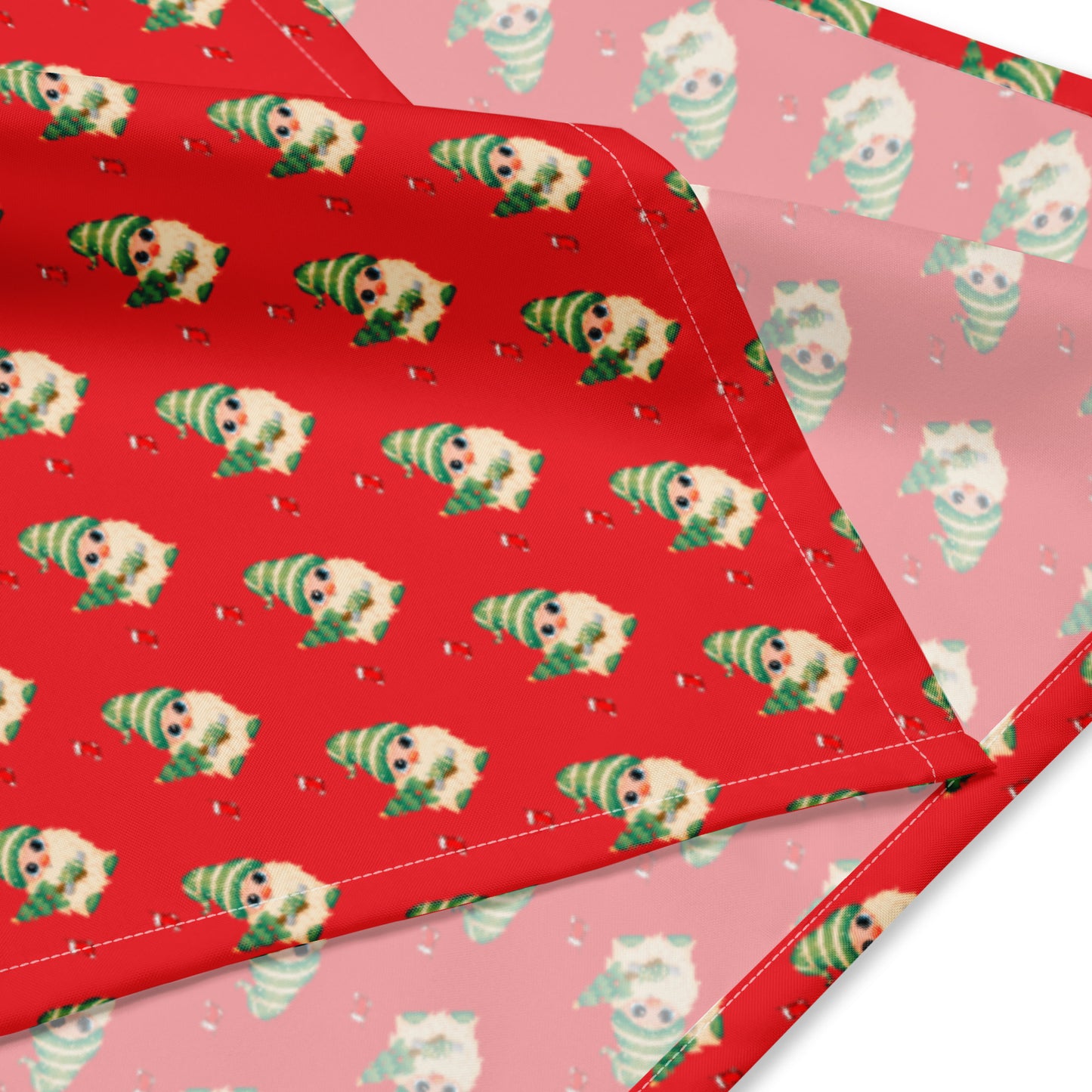 Christmas Gnome Red BG Bandana