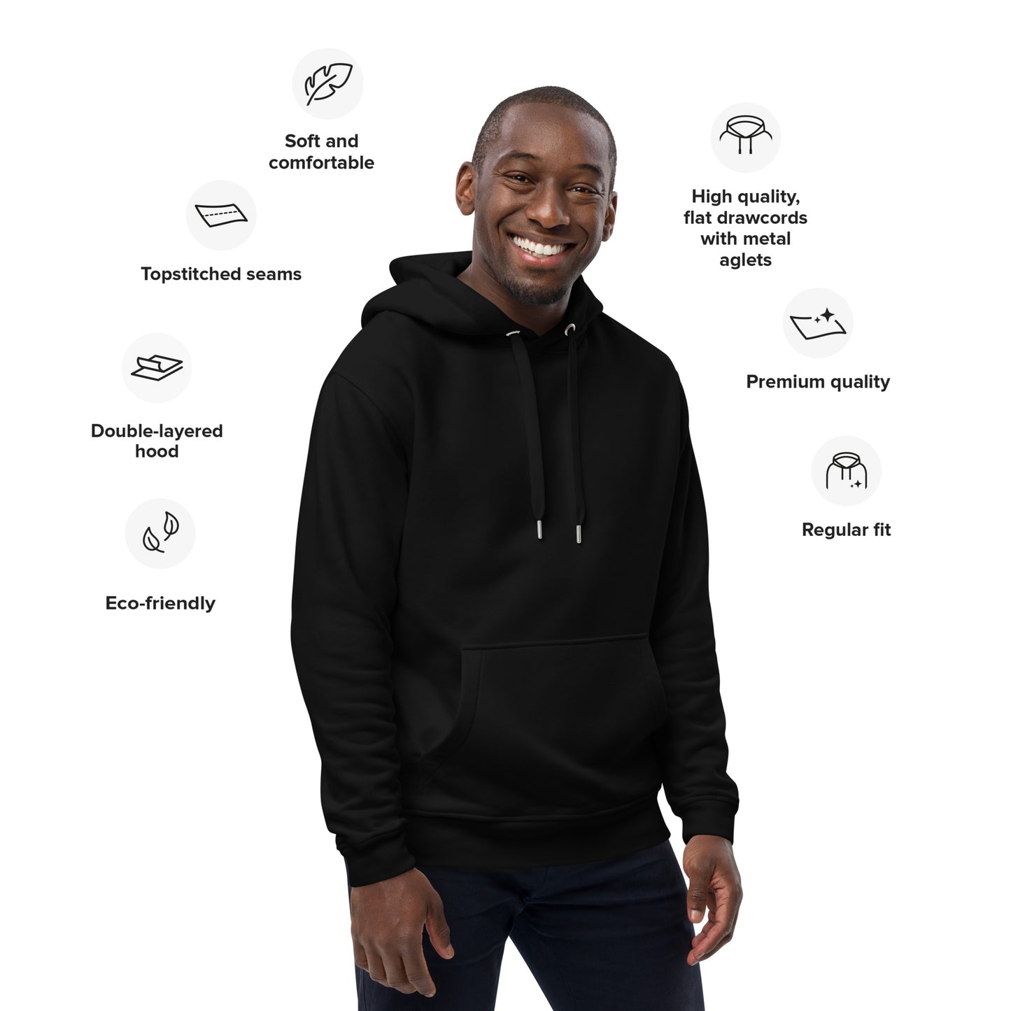 Eco-Friendly Premium Unisex Men | Women Hoodie