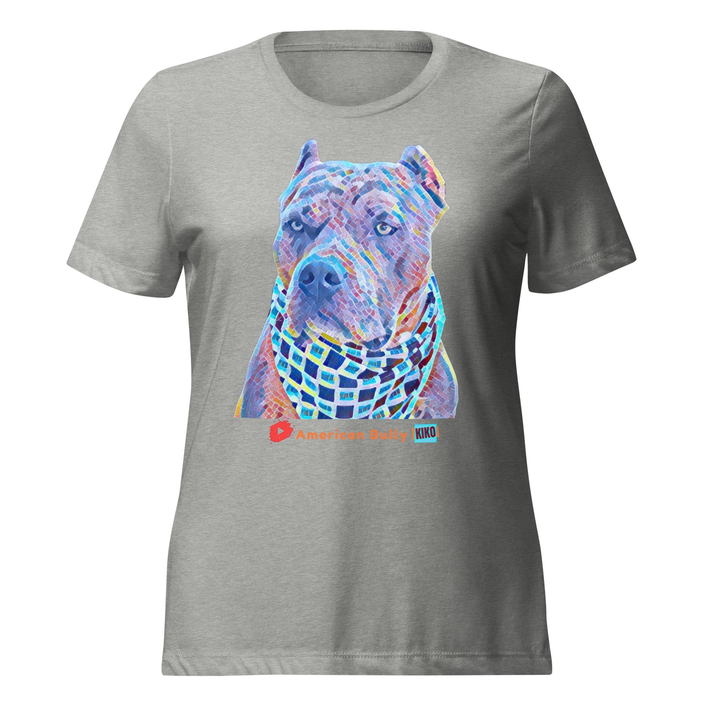 Kiko Cartoon Graphic Women's Tri-Blend