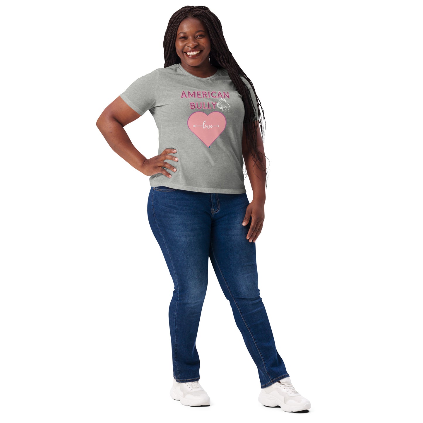 American Bully Love Women's Tri Blend Tee