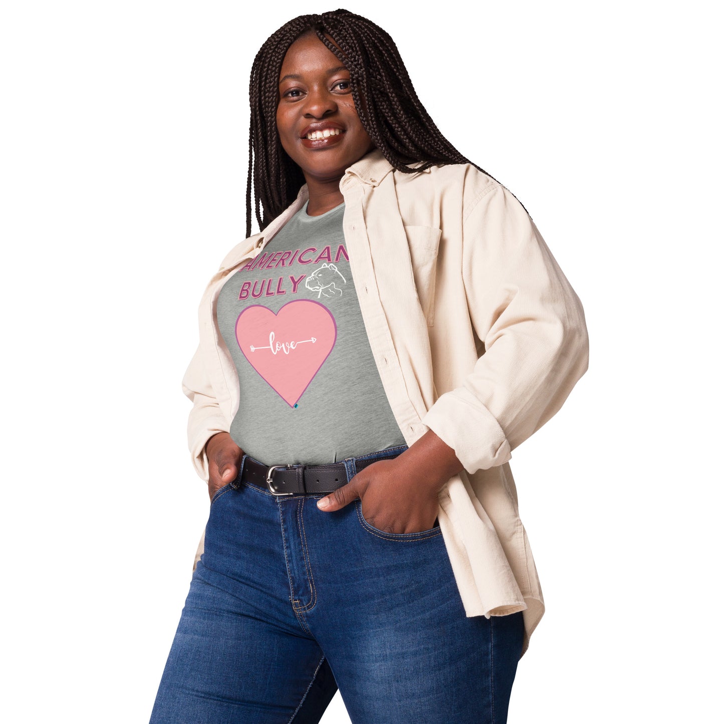 American Bully Love Women's Tri Blend Tee