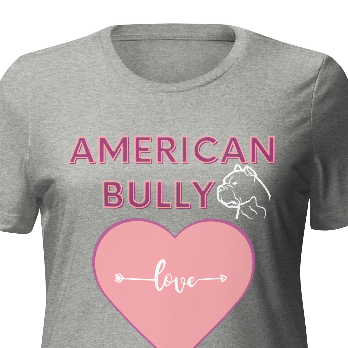 American Bully Love Women's Tri Blend Tee