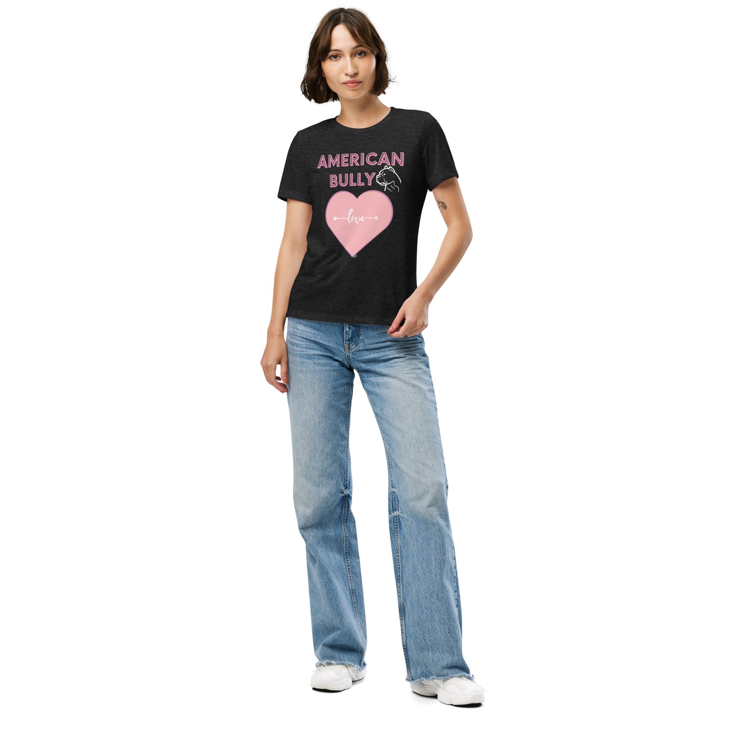 American Bully Love Women's Tri Blend Tee