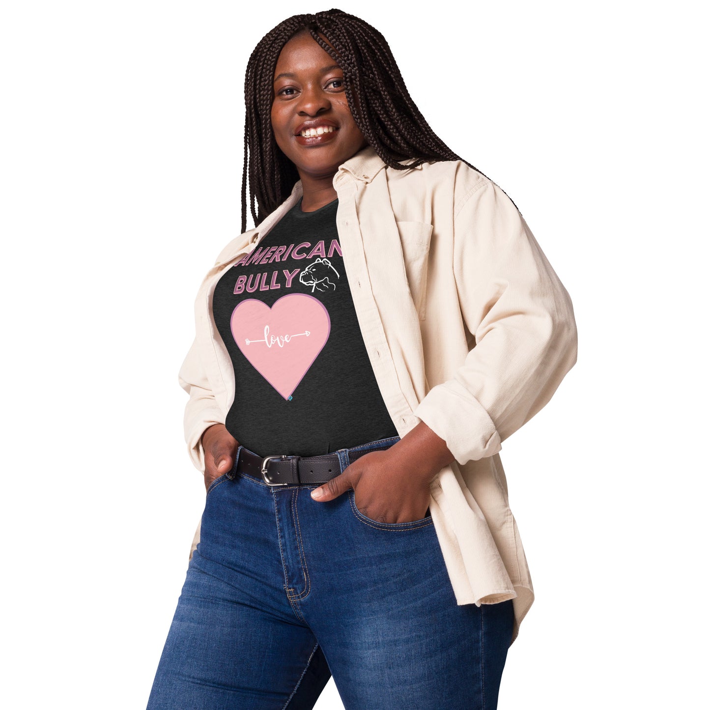 American Bully Love Women's Tri Blend Tee