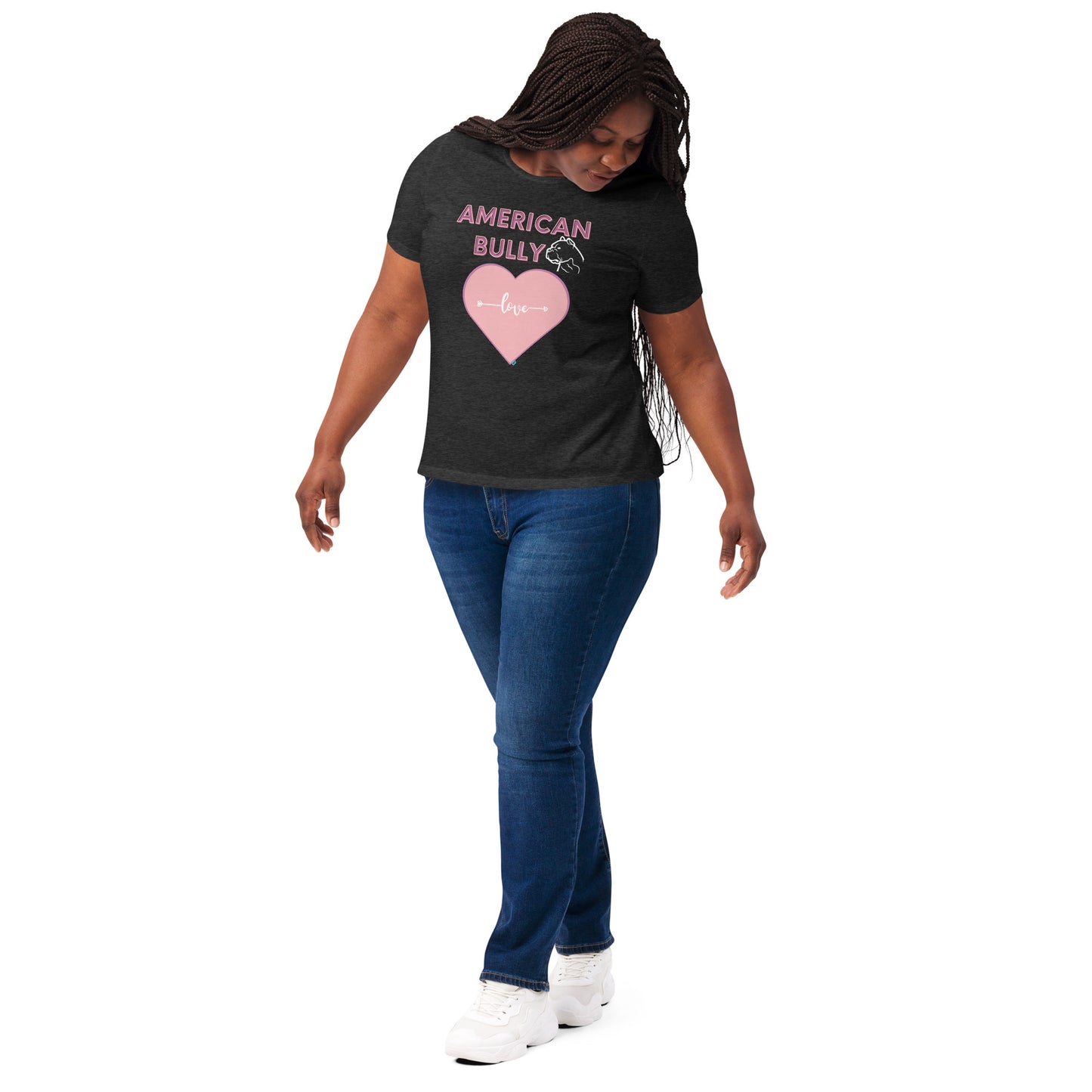 American Bully Love Women's Tri Blend Tee
