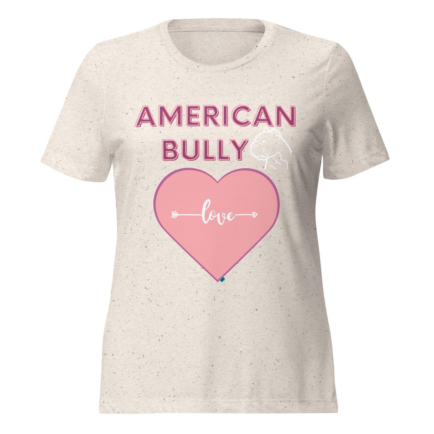 American Bully Love Women's Tri Blend Tee