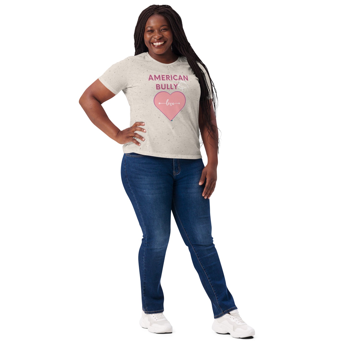 American Bully Love Women's Tri Blend Tee