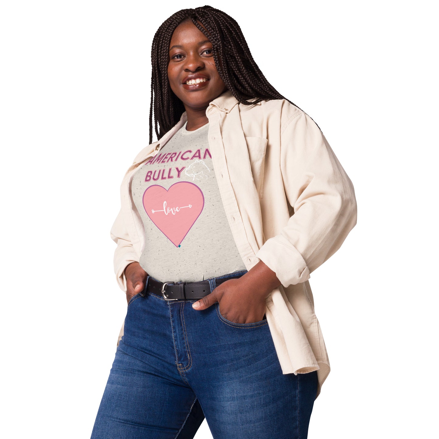 American Bully Love Women's Tri Blend Tee