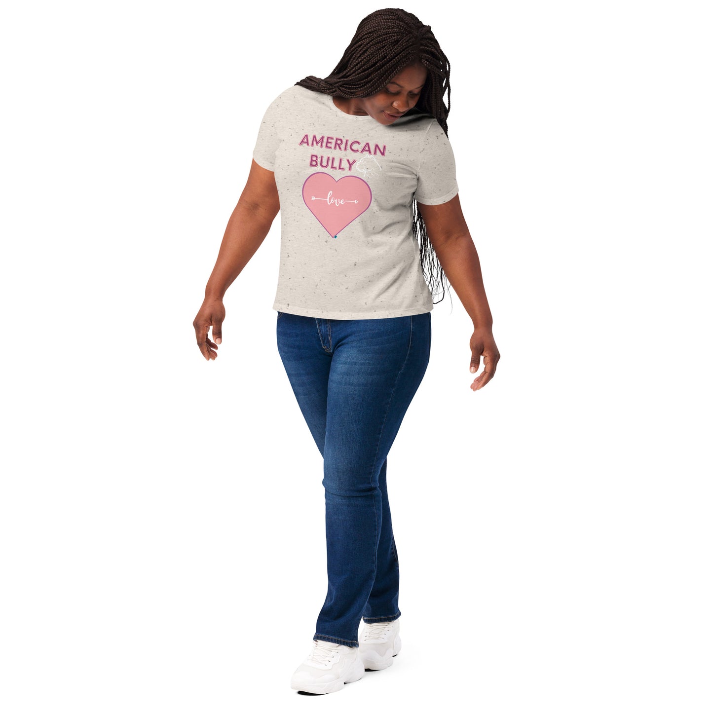 American Bully Love Women's Tri Blend Tee