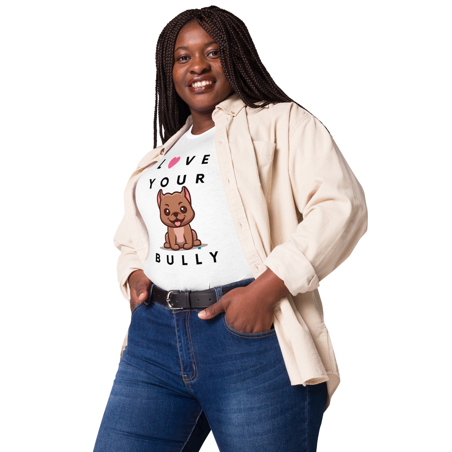 Love Your Bully Women's Tri-Blend Shirt