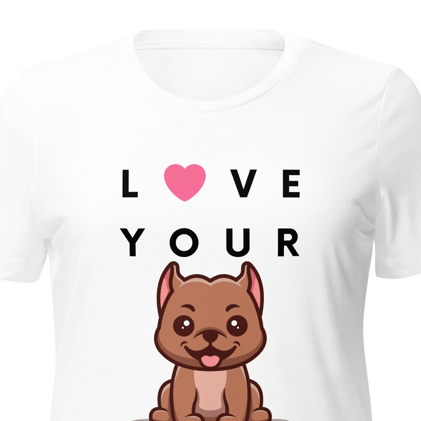 Love Your Bully Women's Tri-Blend Shirt