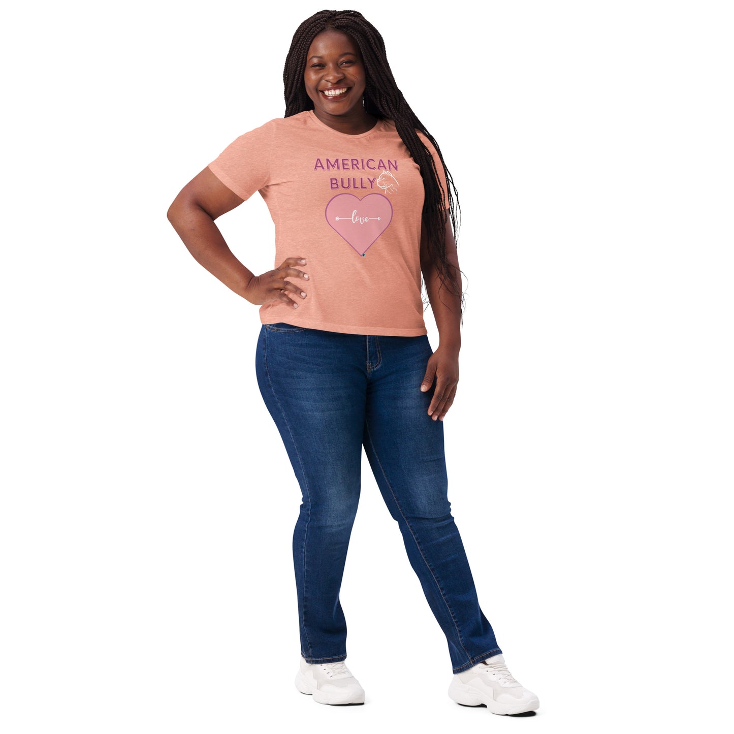 American Bully Love Women's Tri Blend Tee