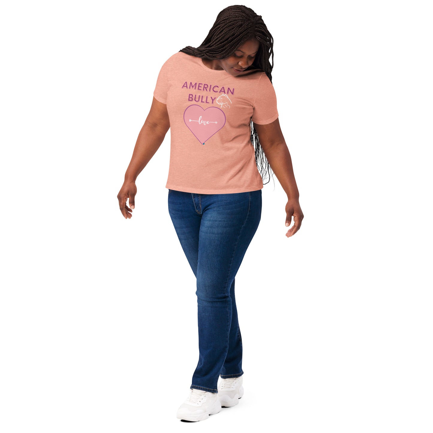 American Bully Love Women's Tri Blend Tee