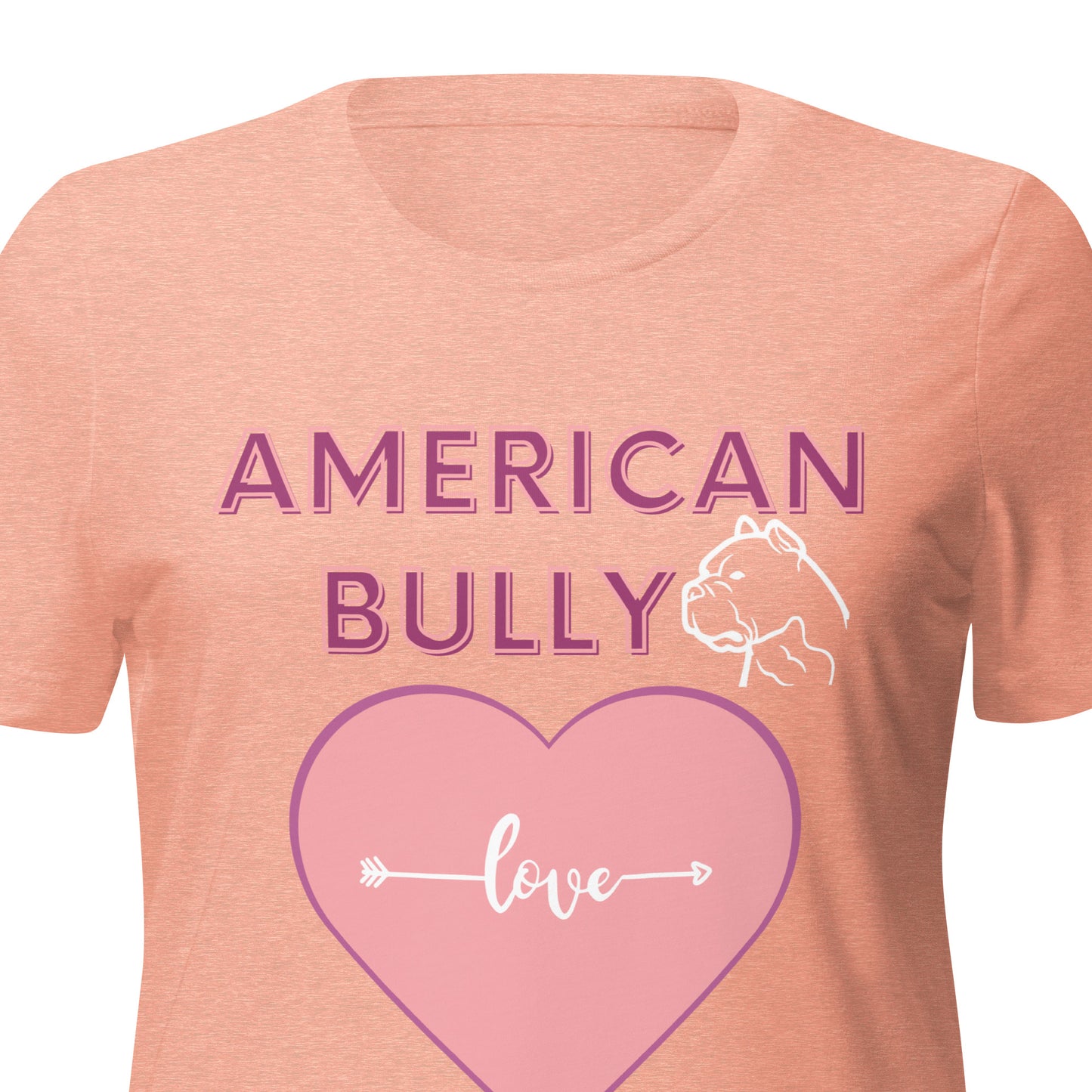 American Bully Love Women's Tri Blend Tee